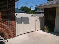 Fence Gallery Photo - 4 ' high PVC fence and gate to match 6 foot high.jpg